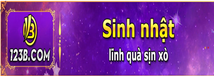 123b khuyen mai sinh nhật
