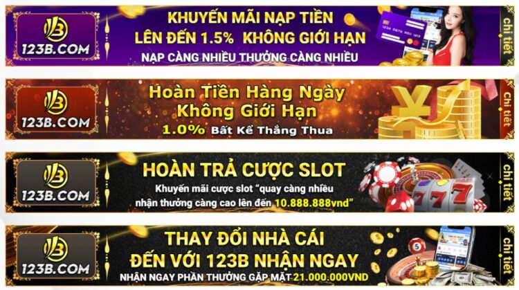 Nhận thưởng miễn phí từ 123B.com Nhận thưởng miễn phí từ 123B.com