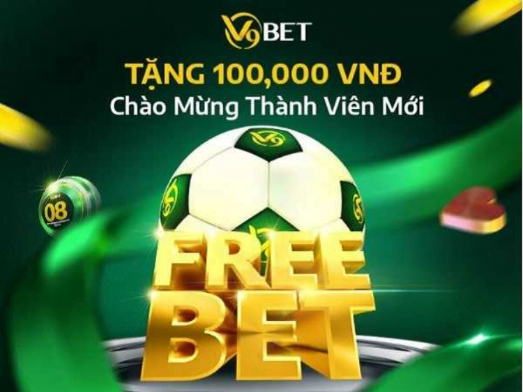Đăng ký tài khoản tại V9bet nhận ngay tiền thưởng lên tới 100,000 VND Đăng ký tài khoản tại V9bet nhận ngay tiền thưởng lên tới 100,000 VND