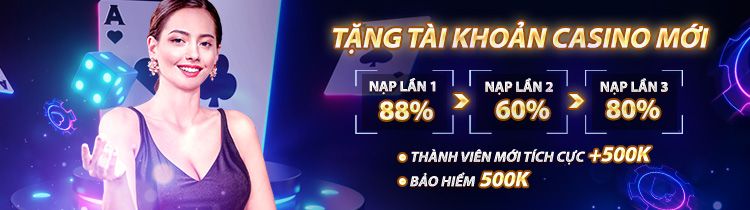 Khách hàng mới nạp tiền tại Casino Vwin nhận ngay tiền thưởng lên tới 12,000,000VND Khách hàng mới nạp tiền tại Casino Vwin nhận ngay tiền thưởng lên tới 12,000,000VND