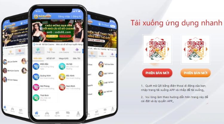 Quét mã QR để tải ứng dụng SODO của nhà cái Số Đỏ casino về điện thoại Quét mã QR để tải ứng dụng SODO của nhà cái Số Đỏ casino về điện thoại