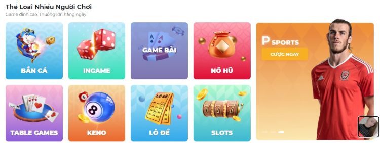 hệ thống trò chơi đa dạng hệ thống trò chơi đa dạng