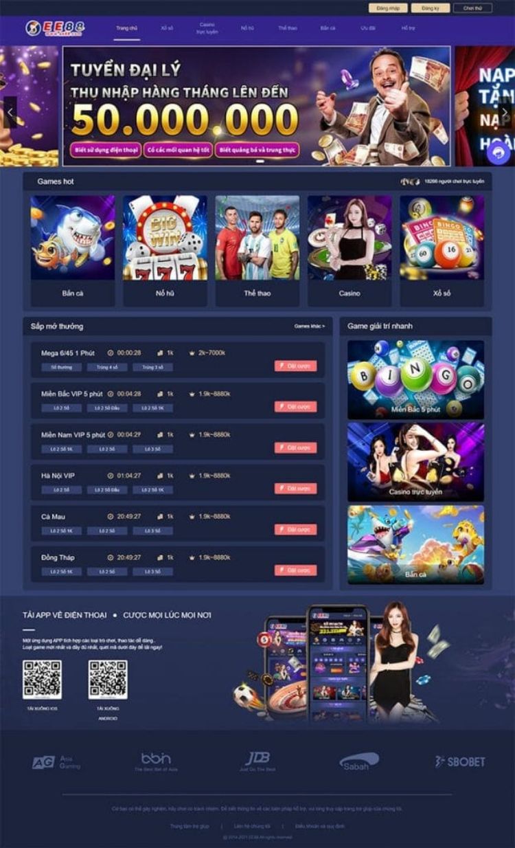 Giao diện hoạt động cá cược trên ứng dụng EE88 Giao diện hoạt động cá cược trên ứng dụng EE88