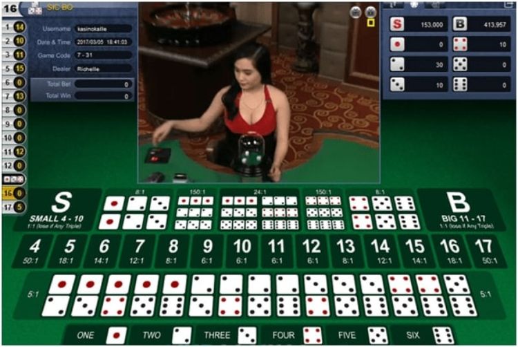 Đặt cược cực kỳ đơn giản tại Live Casino 123B