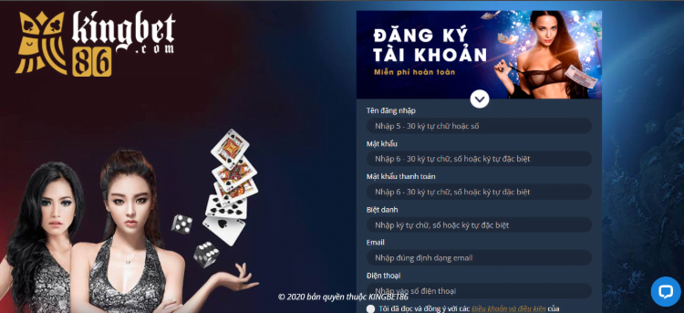 Nhập thông tin đăng ký Kingbet86 theo hướng dẫn Nhập thông tin đăng ký Kingbet86 theo hướng dẫn