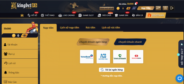 Ấn Nạp tiền để chuyển tới giao diện giao dịch Kingbet86 tiếp theo Ấn Nạp tiền để chuyển tới giao diện giao dịch Kingbet86 tiếp theo