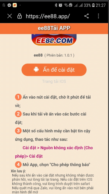Khách hàng có thể theo dõi phần hướng dẫn từ nhà cái EE88 Khách hàng có thể theo dõi phần hướng dẫn từ nhà cái EE88