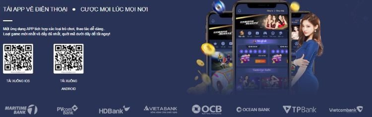 Quét mã QR để tải ứng dụng Bet66 đặt cược mọi lúc, mọi nơi, không giới hạn thời gian Quét mã QR để tải ứng dụng Bet66 đặt cược mọi lúc, mọi nơi, không giới hạn thời gian