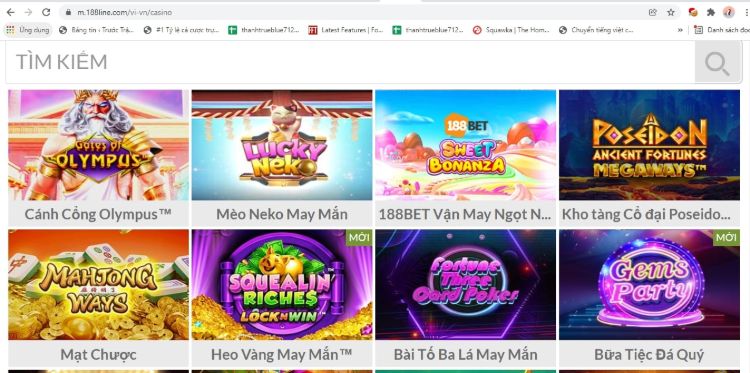 Kho trò chơi 188bet cực kỳ đa dạng về nội dung và phương thức sử dụng Kho trò chơi 188bet cực kỳ đa dạng về nội dung và phương thức sử dụng