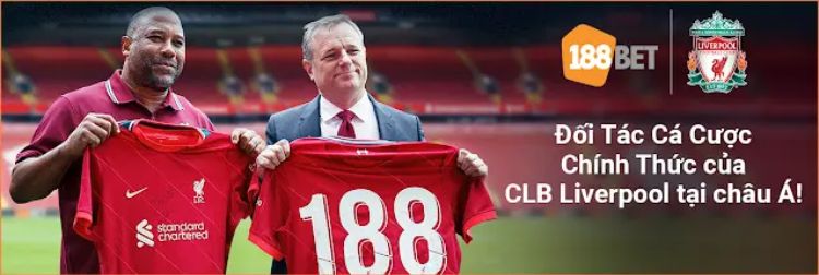 188bet là nhà cái có uy tín hàng đầu khi là đối tác chính của CLB Liverpool 188bet là nhà cái có uy tín hàng đầu khi là đối tác chính của CLB Liverpool