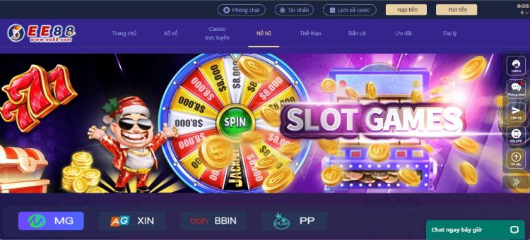 Đánh giá sảnh trò chơi Nổ hũ Slot games tại EE88 Đánh giá sảnh trò chơi Nổ hũ Slot games tại EE88