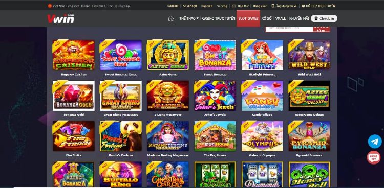 Trải nghiệm Slot game Vwin khách hàng sẽ nhận được tiền thưởng khủng lại còn được giải trí Trải nghiệm Slot game Vwin khách hàng sẽ nhận được tiền thưởng khủng lại còn được giải trí