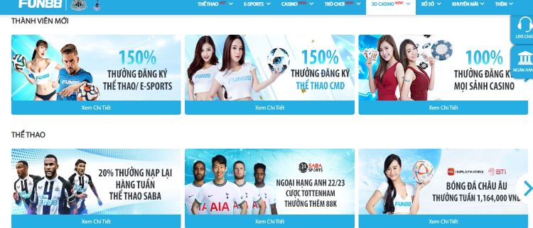 Chương trình khuyến mãi đa dạng về nội dung và cách thức tại FUN88 Chương trình khuyến mãi đa dạng về nội dung và cách thức tại FUN88