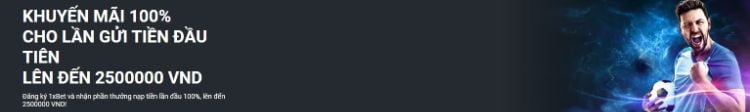 Thưởng nạp tiền lần đầu tại 1xbet Thưởng nạp tiền lần đầu tại 1xbet