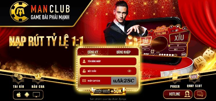 Man Club yêu cầu người chơi cung cấp thông tin tài khoản cá nhân Man Club yêu cầu người chơi cung cấp thông tin tài khoản cá nhân