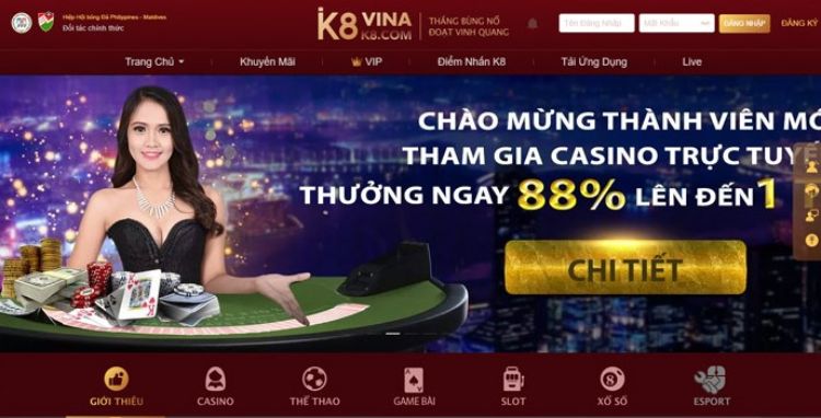 Nếu anh em đam mê đỏ đen thì chắc chắn phải biêt đến nhà cái K8 Nếu anh em đam mê đỏ đen thì chắc chắn phải biêt đến nhà cái K8