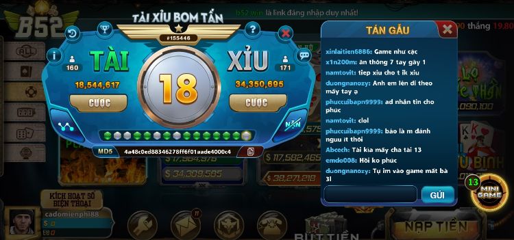 Hình ảnh trò chơi tại B52 được thiết kế đẹp mắt cùng âm thanh sống động Hình ảnh trò chơi tại B52 được thiết kế đẹp mắt cùng âm thanh sống động