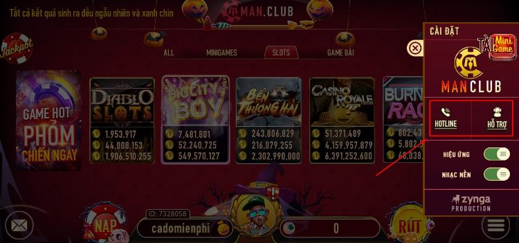 Người chơi có thể liên hệ với Man Club thông qua nhiều kênh khác nhau Người chơi có thể liên hệ với Man Club thông qua nhiều kênh khác nhau