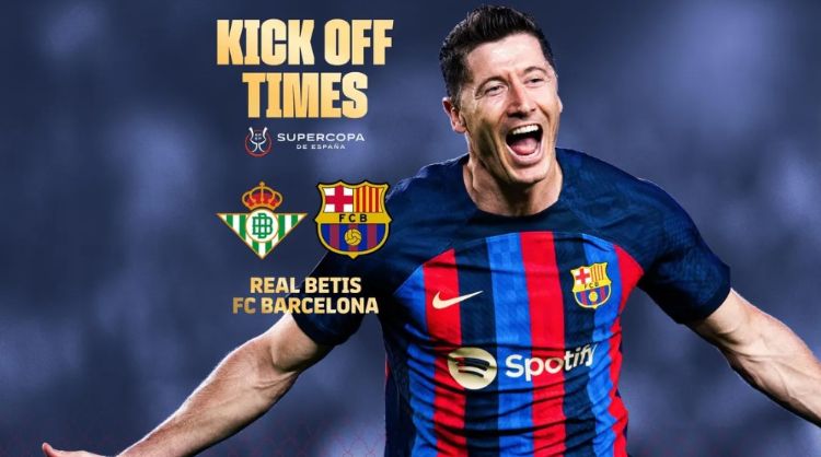 Robert Lewandowski sẽ trở lại đội hình chính trong trận đón tiếp Betis tại Siêu cúp Tây Ban Nha