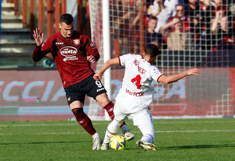 Salernitana có chuỗi 6 trận không thắng liên tiếp tại Serie A