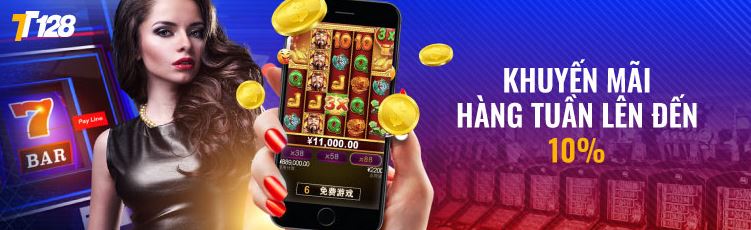 tt128 khuyến mãi hàng tuần slot game