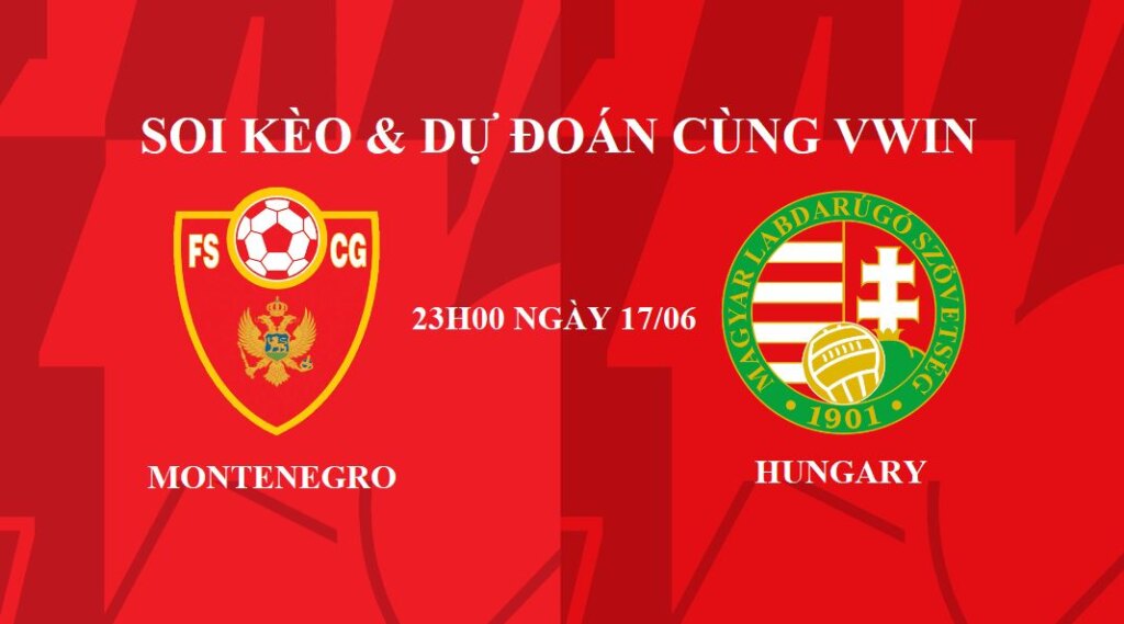 MONTENEGRO VS HUNGARY LOGO